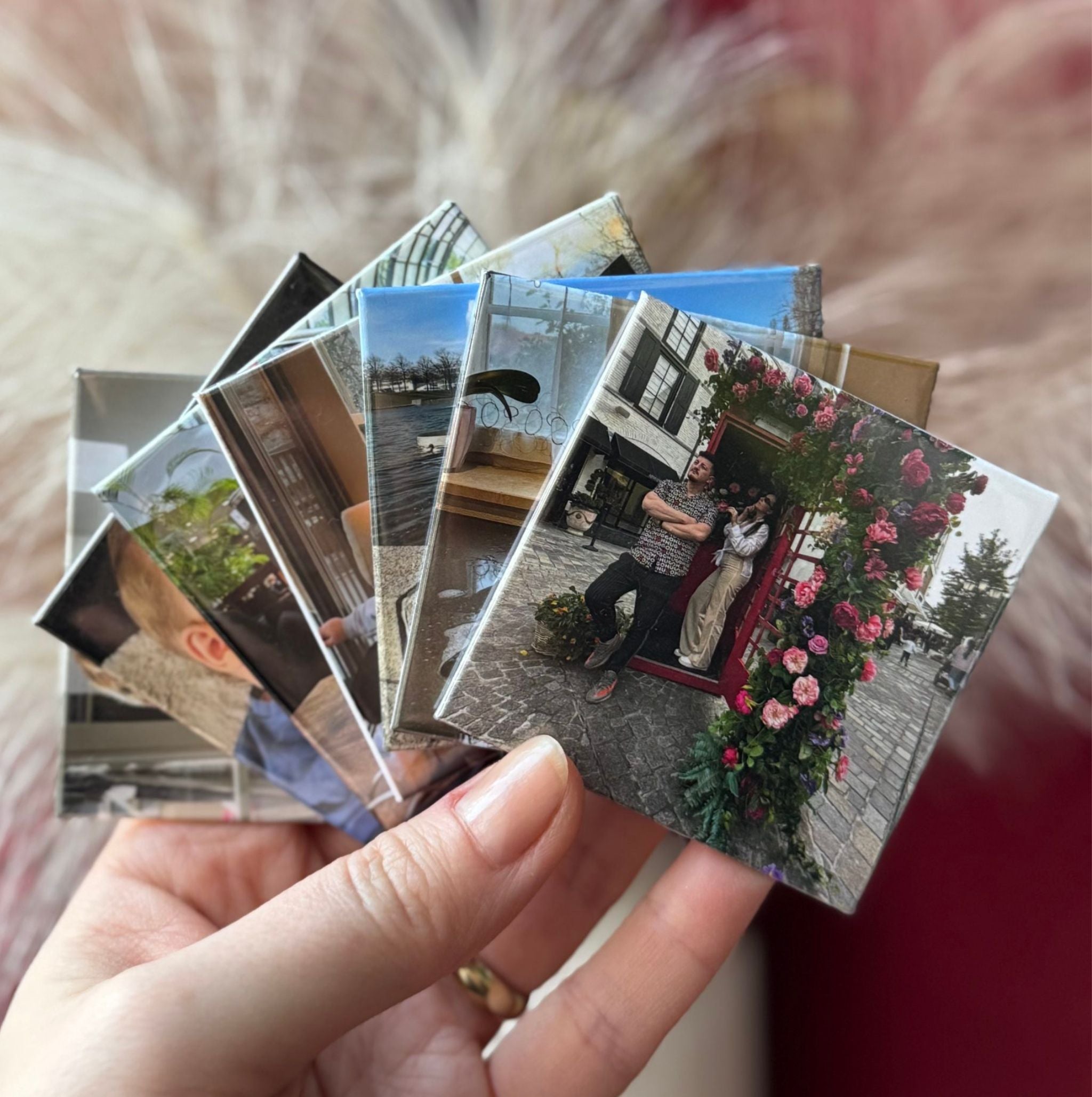 Personalisierte Fotomagnete 5x5cm