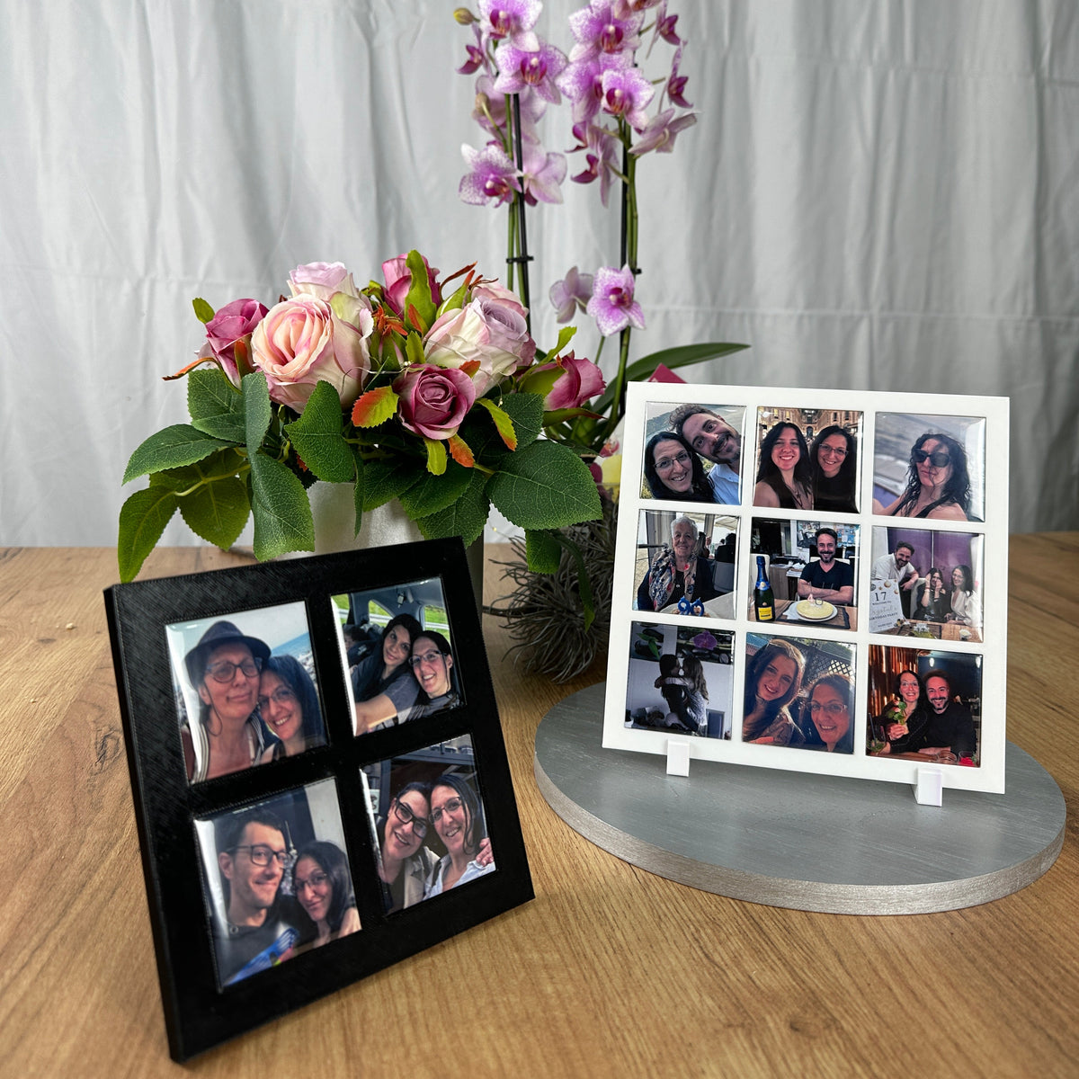 Magneti personalizzati 5x5cm - Set da 3, 4, 6, 8 o 10 pezzi
