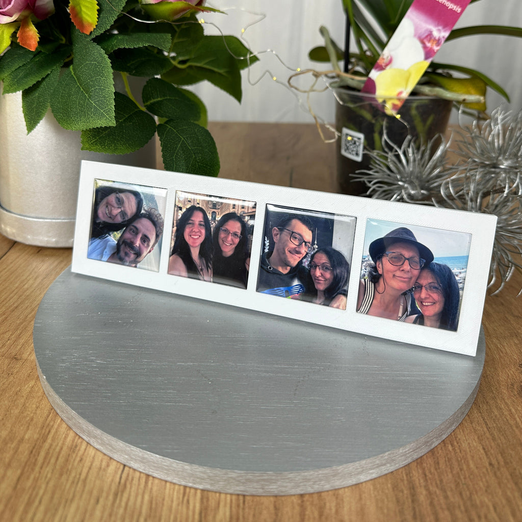 Magneti personalizzati 5x5cm - Set da 3, 4, 6, 8 o 10 pezzi