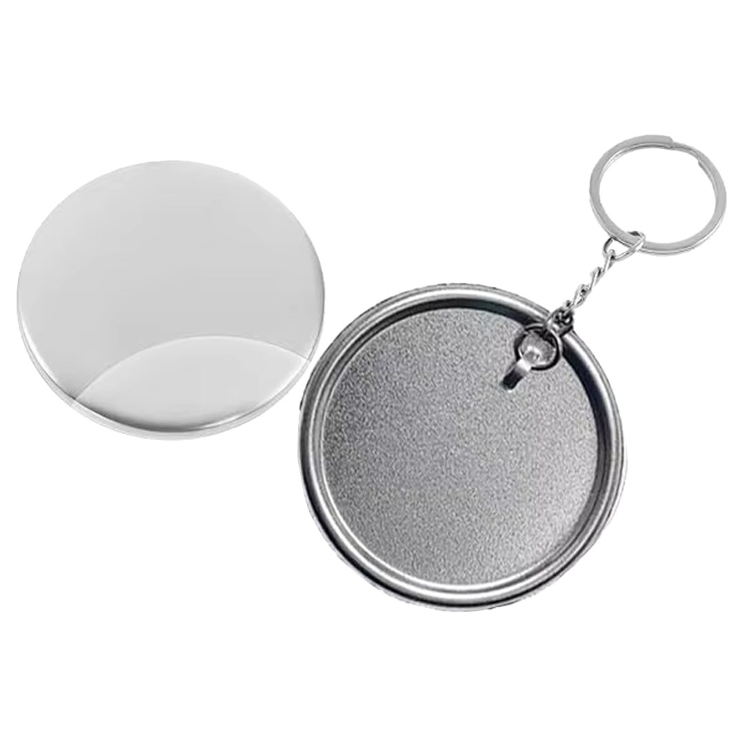 Personalisierter runder Schlüsselanhänger - 58 mm