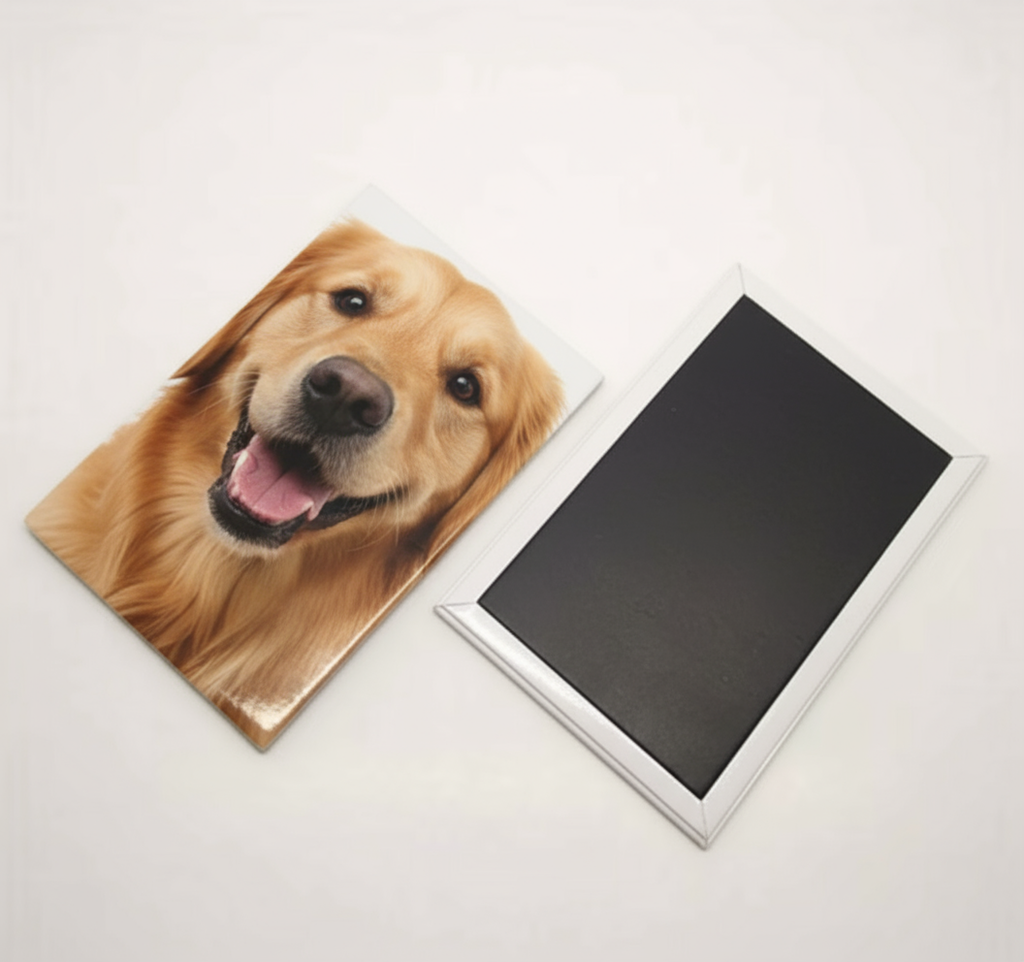 Fotomagnete con foto di cane