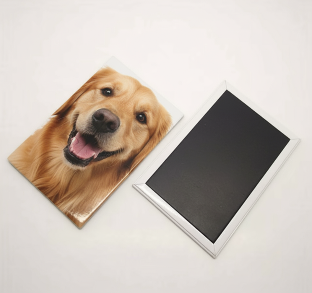 Fotomagnete con foto di cane